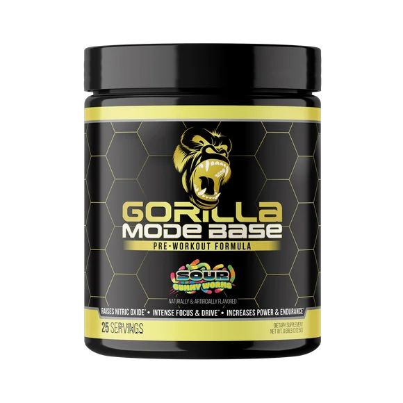 Pre-Workout Dietary Supplement Sour Gummy Worms D678