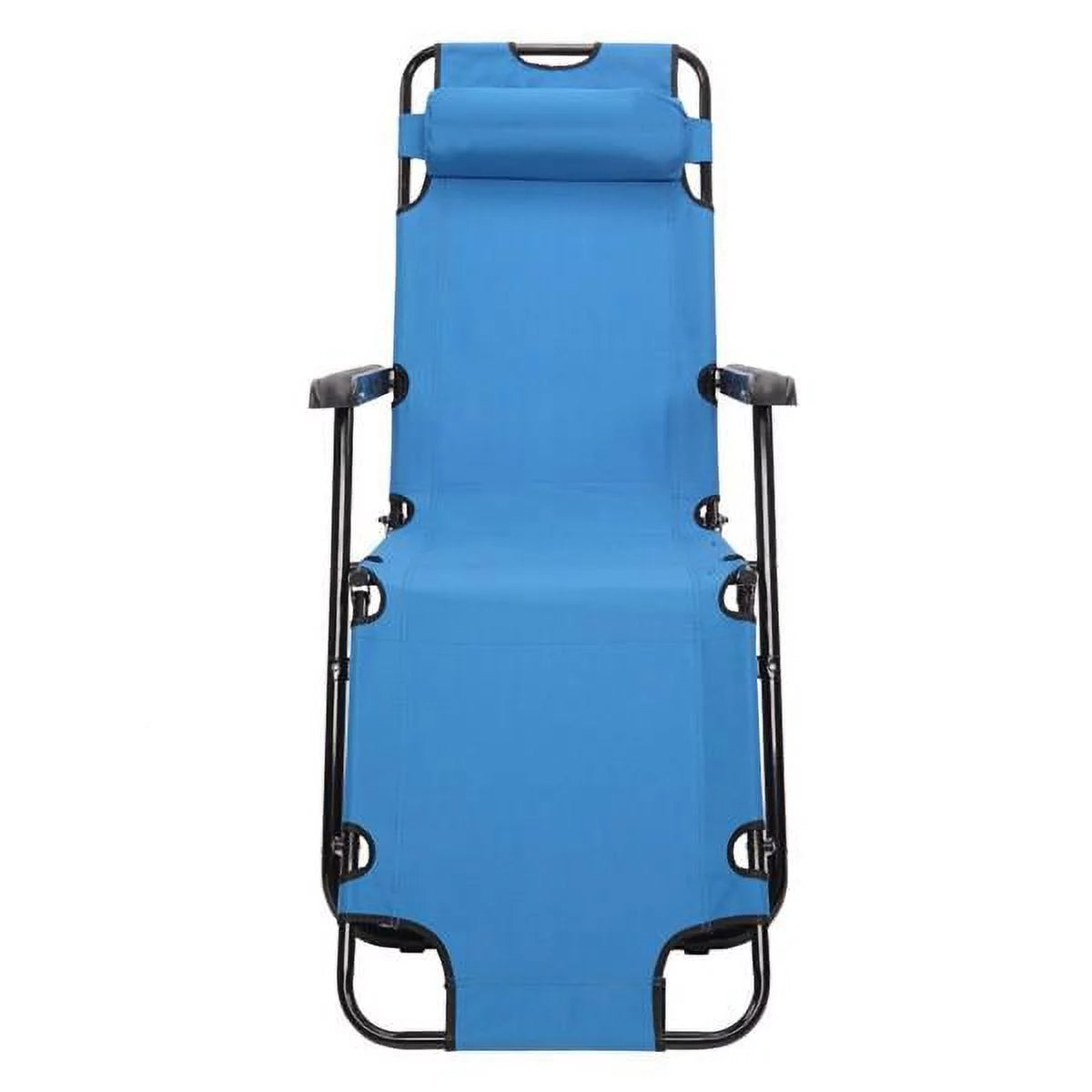 Blue Portable Folding Reclining Chair V385