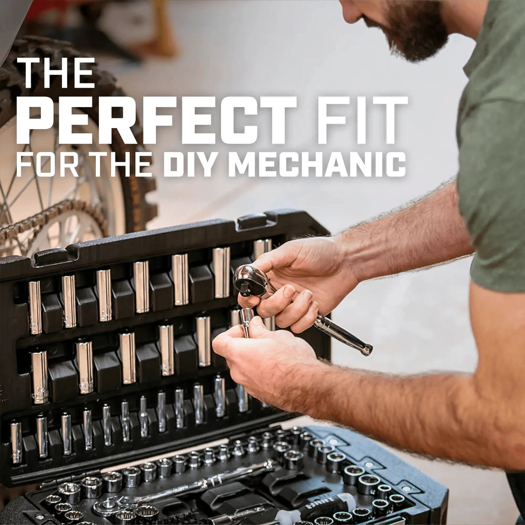 215-Piece Mechanics Tool Set Chrome Finish T583