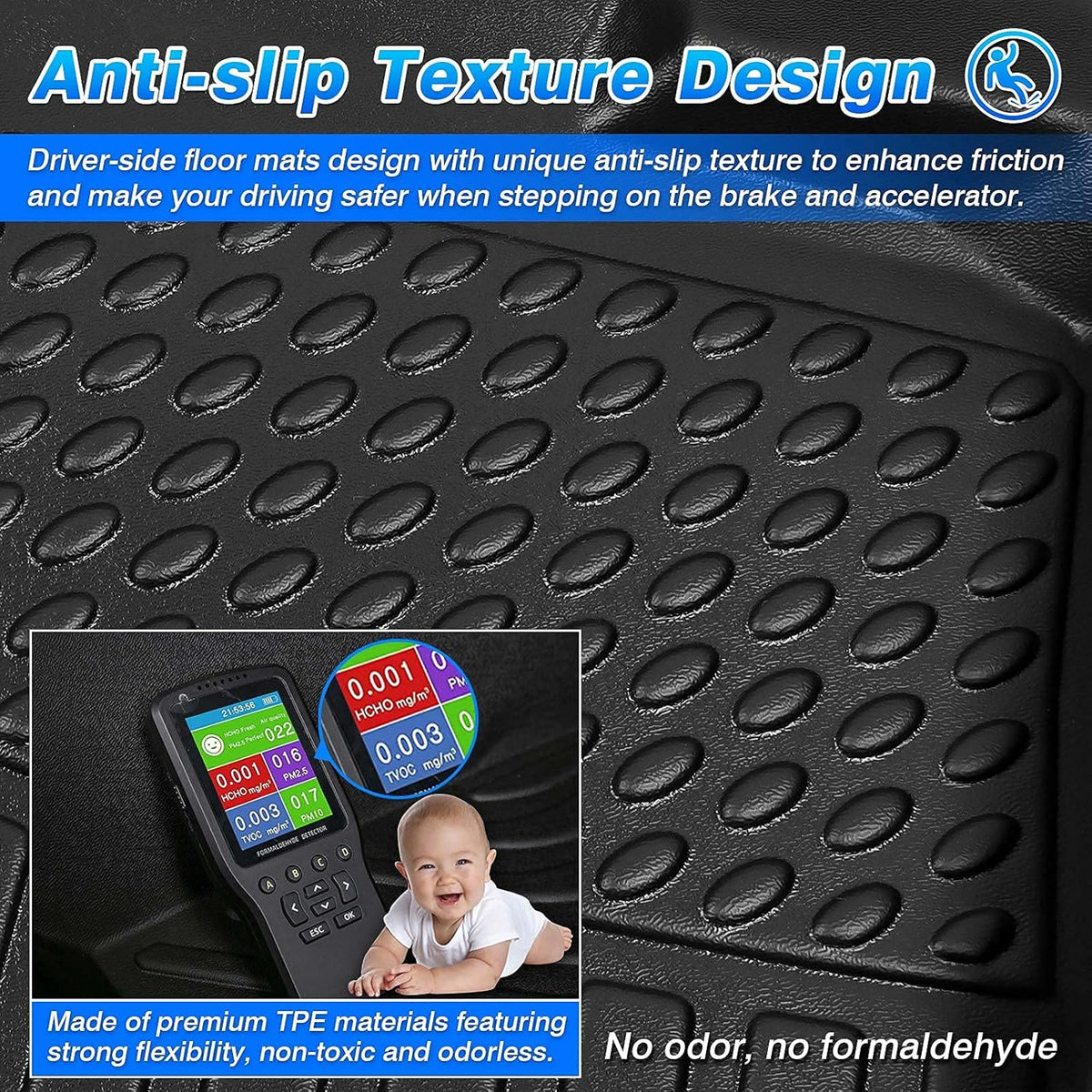 All Weather Floor Liners 3 Row Set L240
