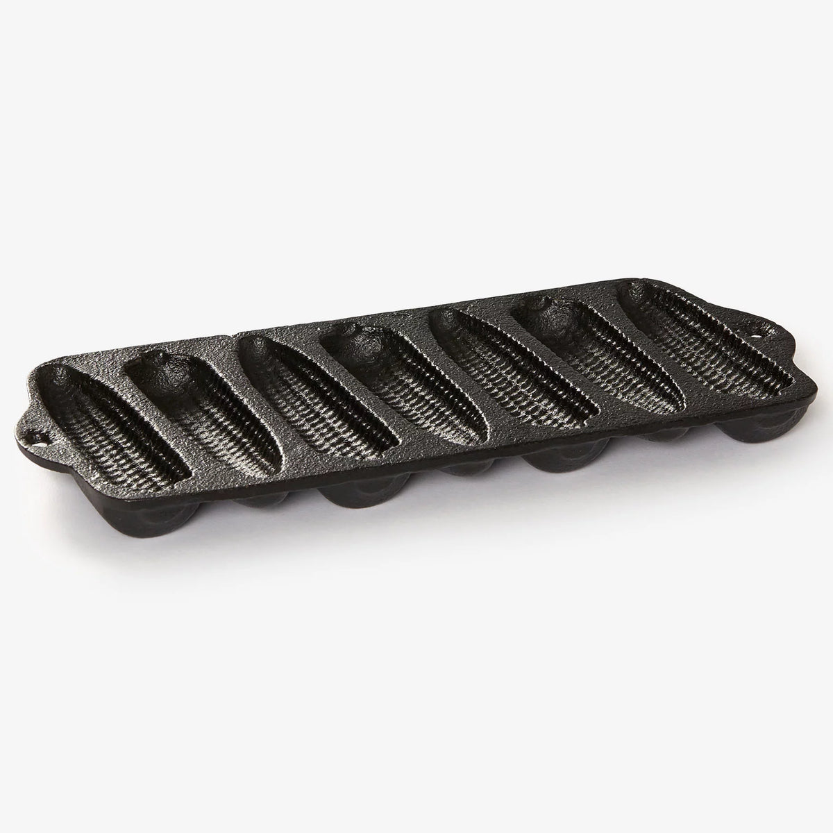 Black Pre-Seasoned Cast Iron Cornbread Baking Tray A94853