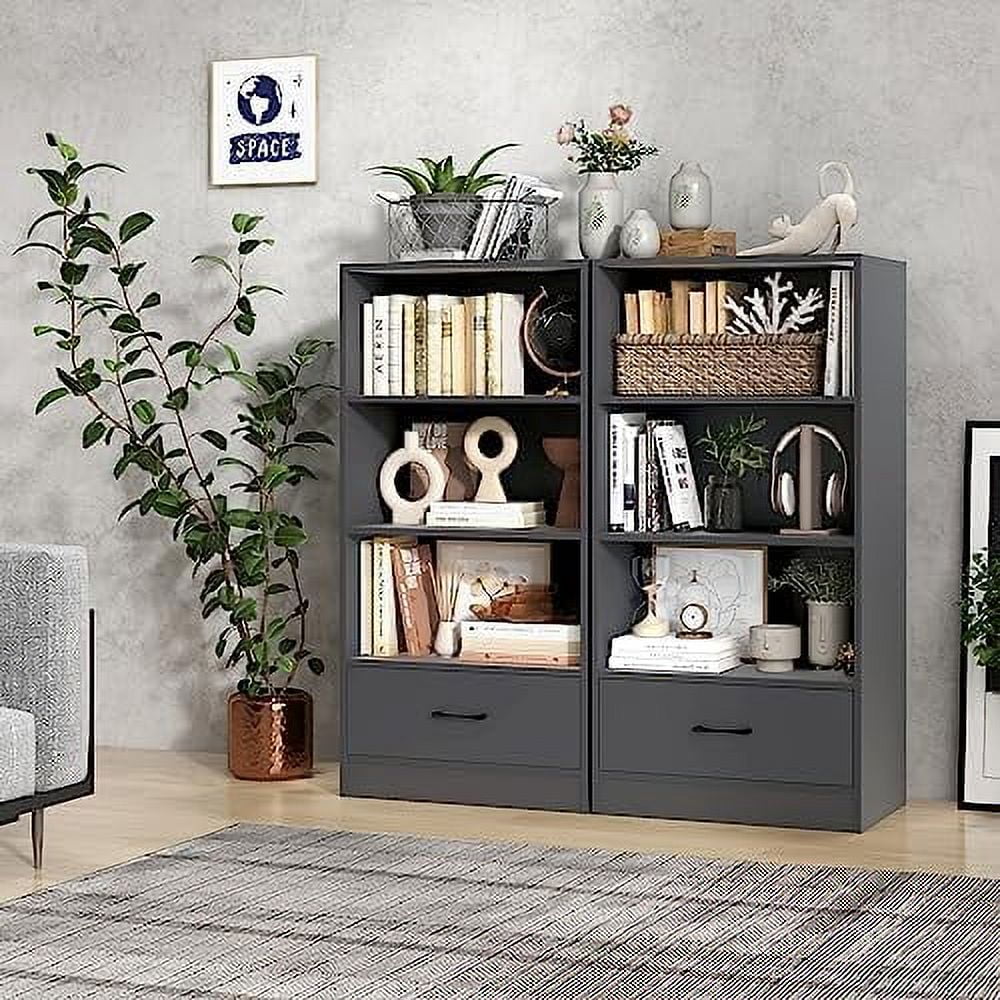 3 Cube Bookcase with Drawer S74944
