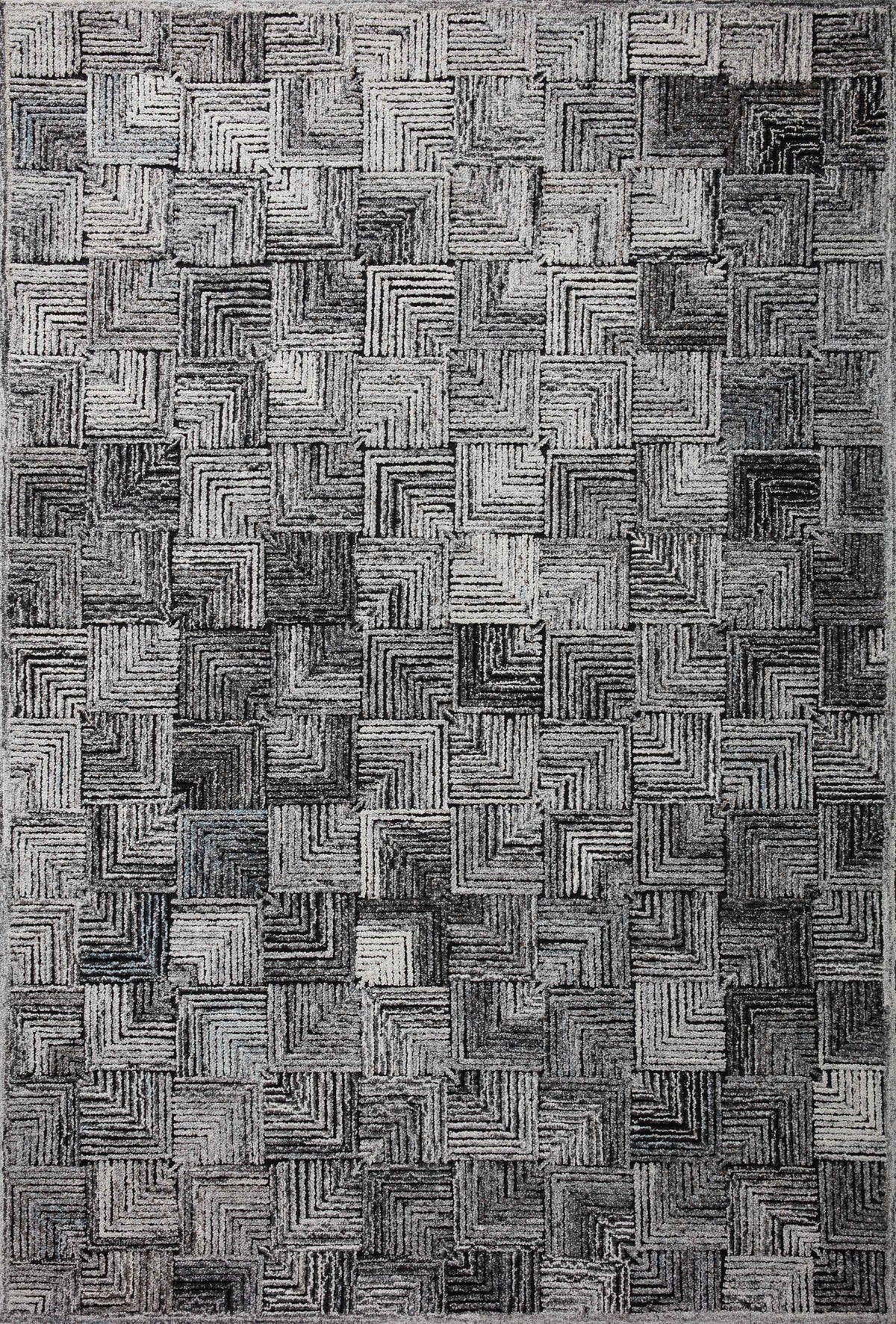 Silver 8'6 x 12' Rug A6872