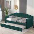 Upholstered Twin Daybed with Trundle N128