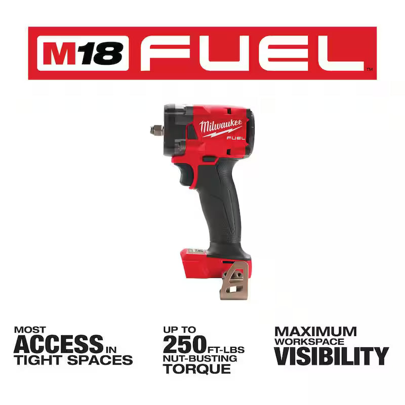 18V Lithium-Ion Brushless Cordless Compact Impact Wrench P3047