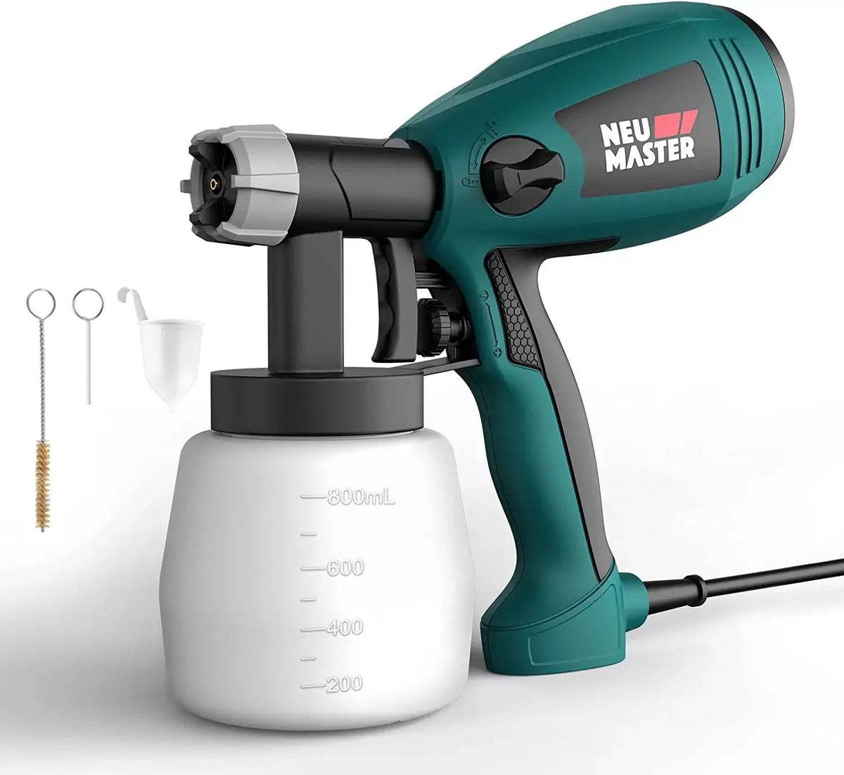 Electric HVLP Spray Gun with 3 Spray Patterns N72472