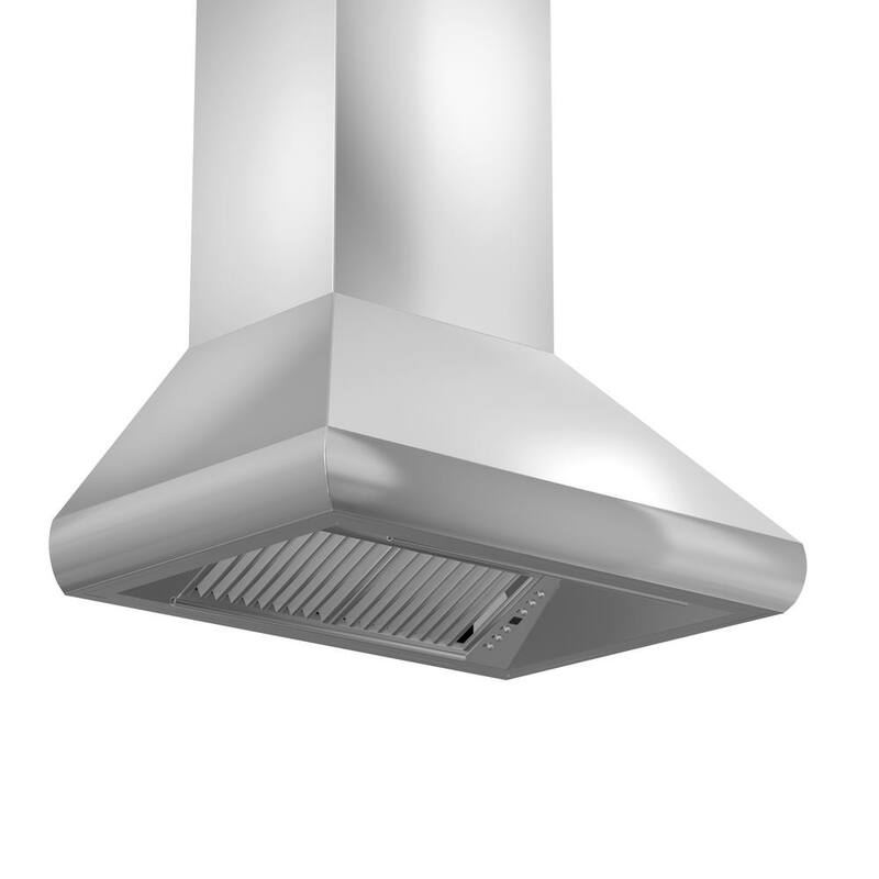 30 in. 500 CFM Convertible Wall Mount Range Hood in Stainless Steel R270