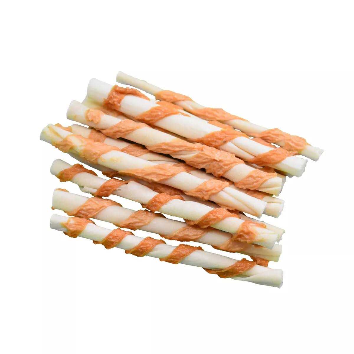 Oven Baked Beefhide Chicken Twists Dog D6579