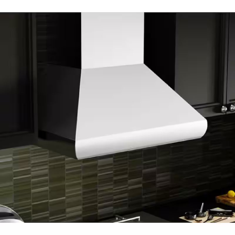 30 in. 500 CFM Convertible Wall Mount Range Hood in Stainless Steel R270