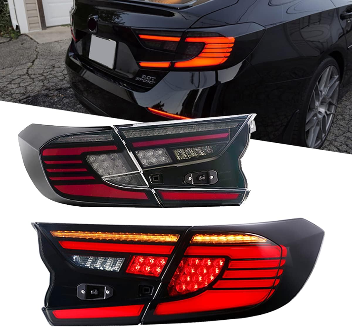 Smoke LED Tail Lights Assembly O953370