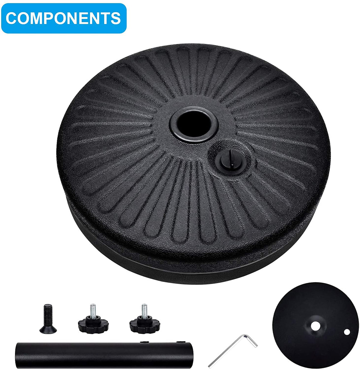 20" Heavy Duty Patio Umbrella Base Stand R14511