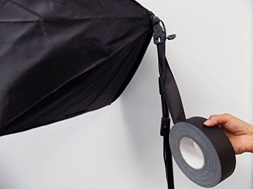 Yellow Gaffer Tape 4 in. x 60 Yards Pack of 12 D4741