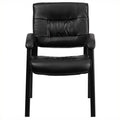 Black Reception Guest Chair W2116