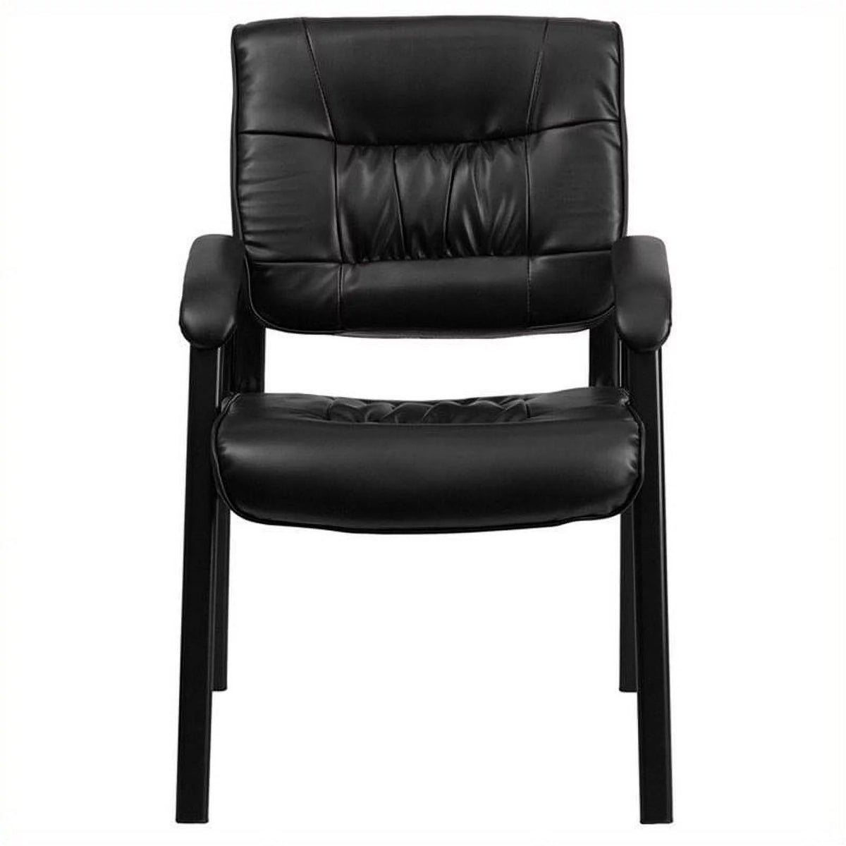 Black Reception Guest Chair W2116