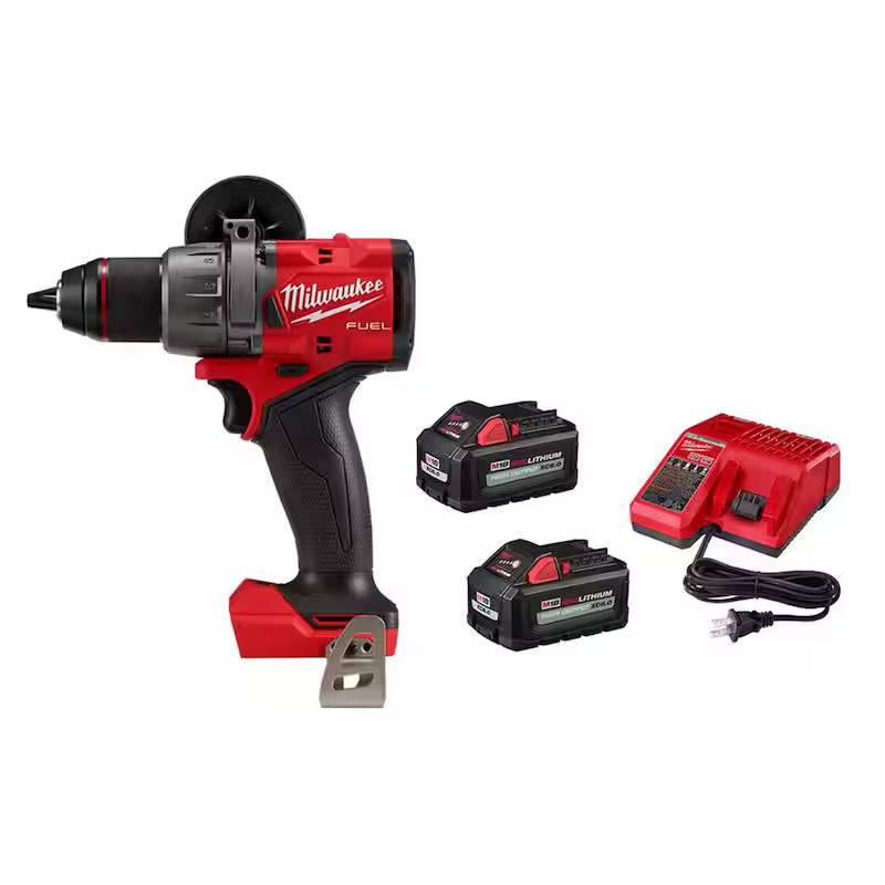 18V Brushless Cordless 1/2 in. Hammer Drill/Driver with 6Ah Batteries and Charger Y772