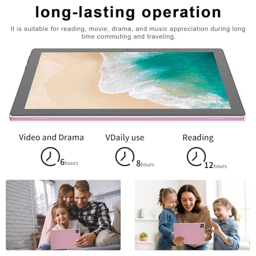 10" Android 15 Tablet 12 GB RAM 64GB ROM Black I215