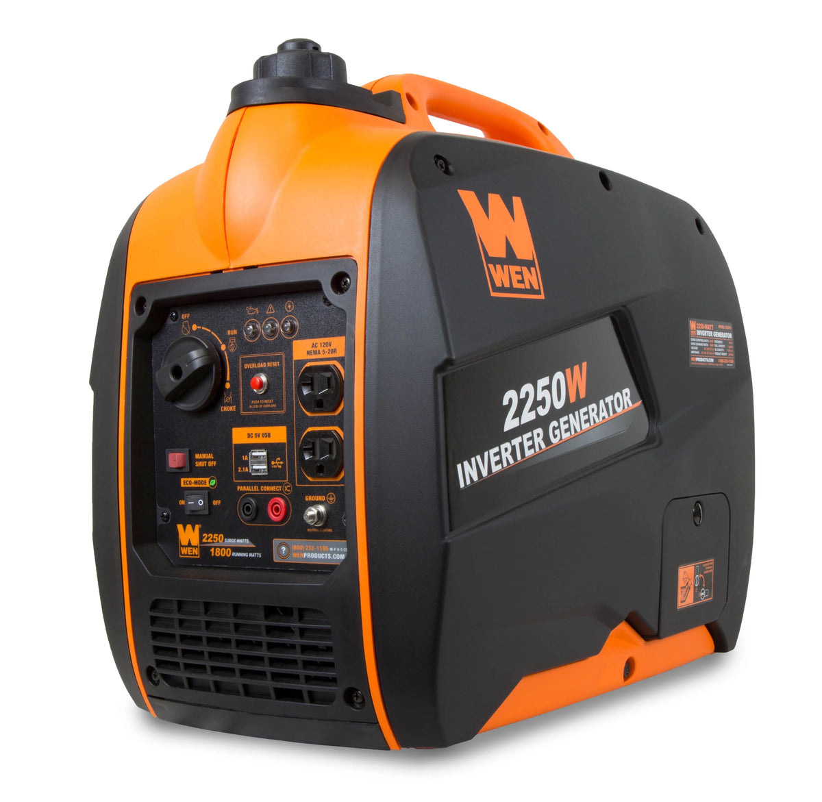 2250-Watt Portable Inverter Generator D56758