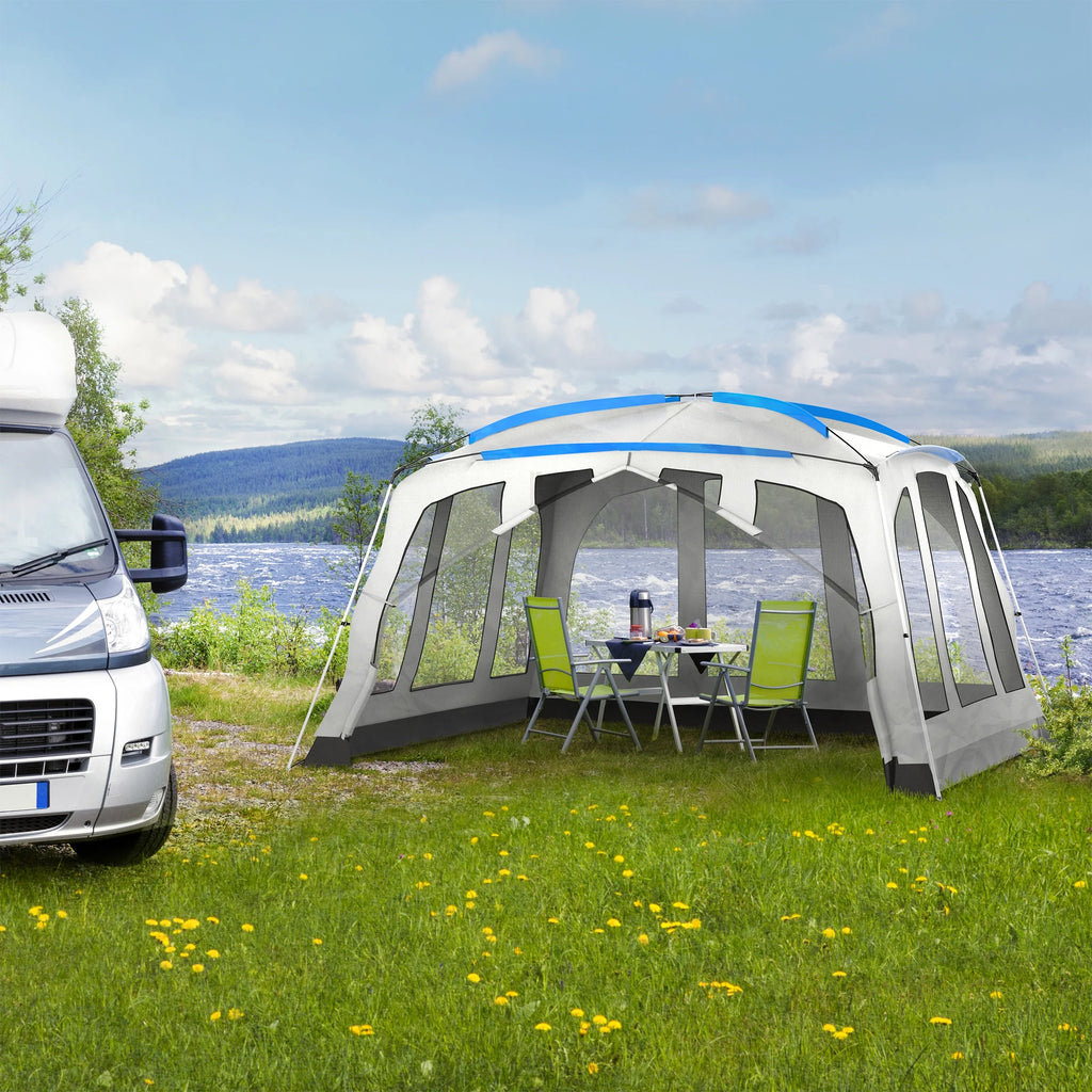 Screened-In Pop-Up Canopy Tent with Mosquito and UV Protection Q25600