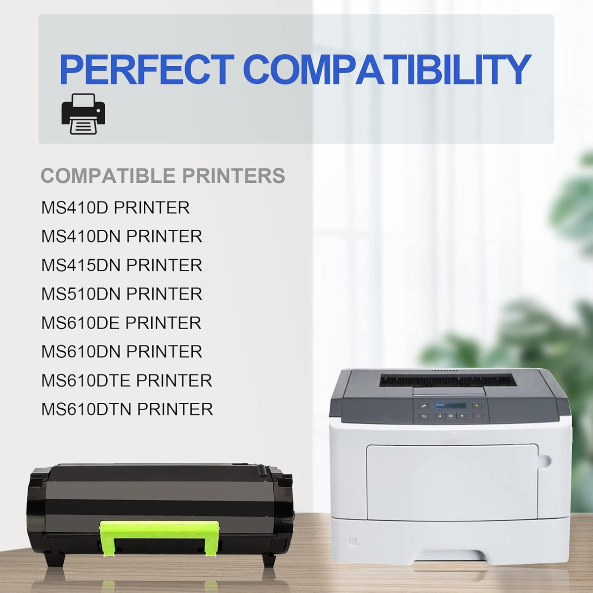 Compatible Remanufactured Toner Cartridge Replacement 3 Black R227005