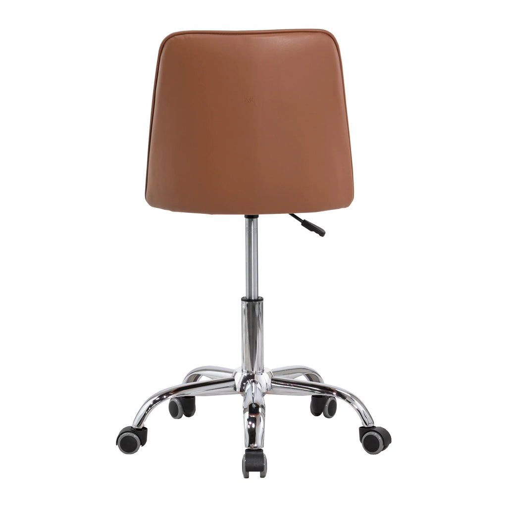 Cappuccino Adjustable Height Office Desk Chair Y578166