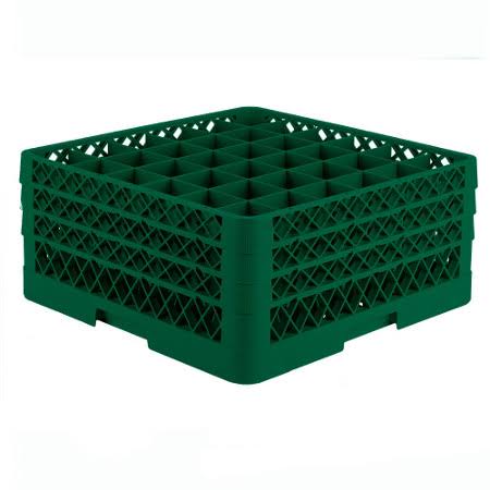Green 36 Compartment Full Size Rack G676
