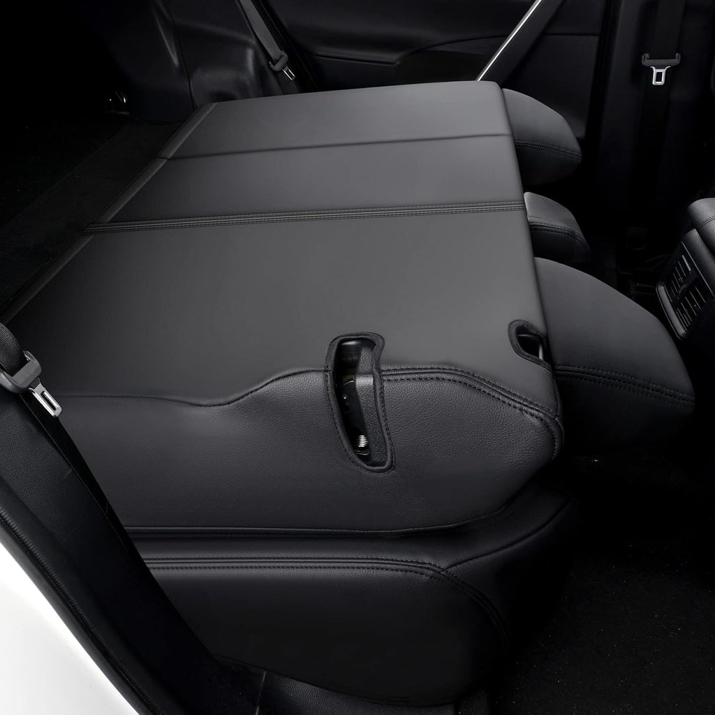 Black Pu Leather Car Seat Covers Full Set S34559