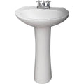 White Pedestal Lavatory C580525