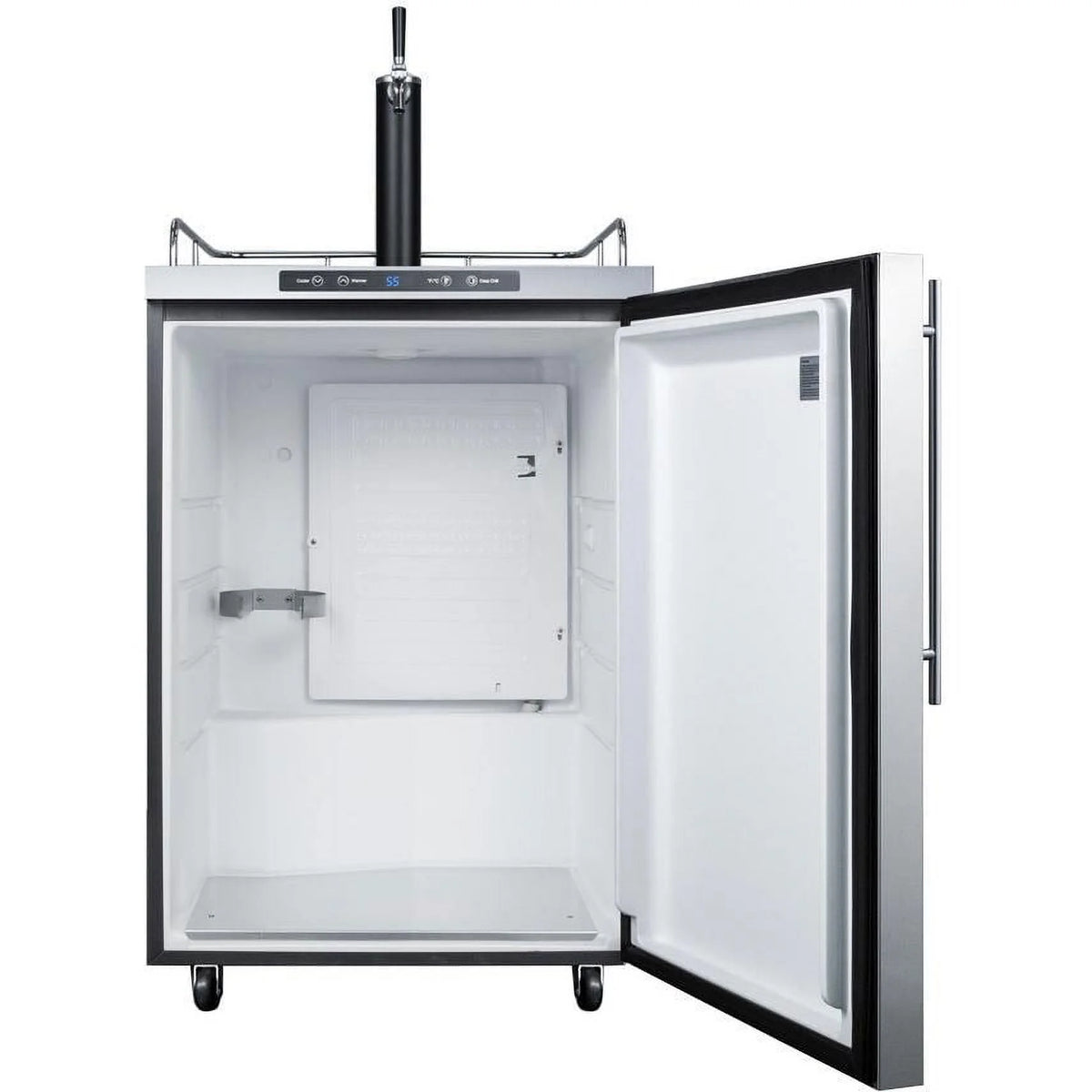 24" Stainless Steel Outdoor Beer Dispenser with Single Tap U20945