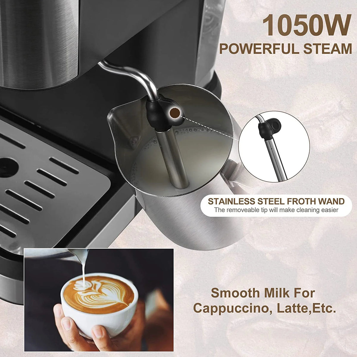 1050W 1.5L Coffee Maker N941