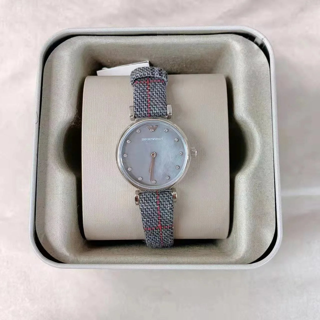 Grey Fabric Band Women's Watch K40810
