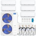 51,000 BTU 5 Zone Ductless Air Conditioner and Heat Pump S239570