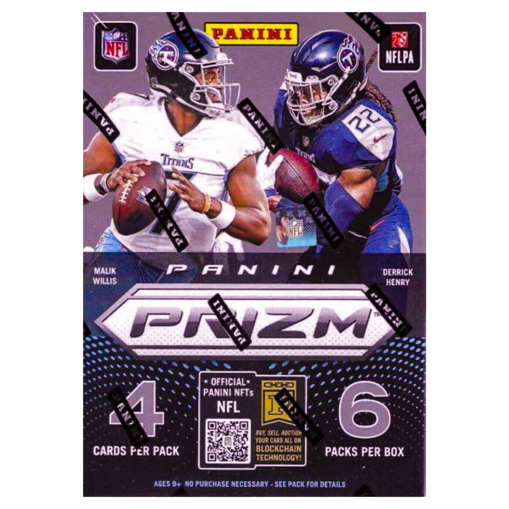 NFL Prizm Football Trading Card Blaster Box A920