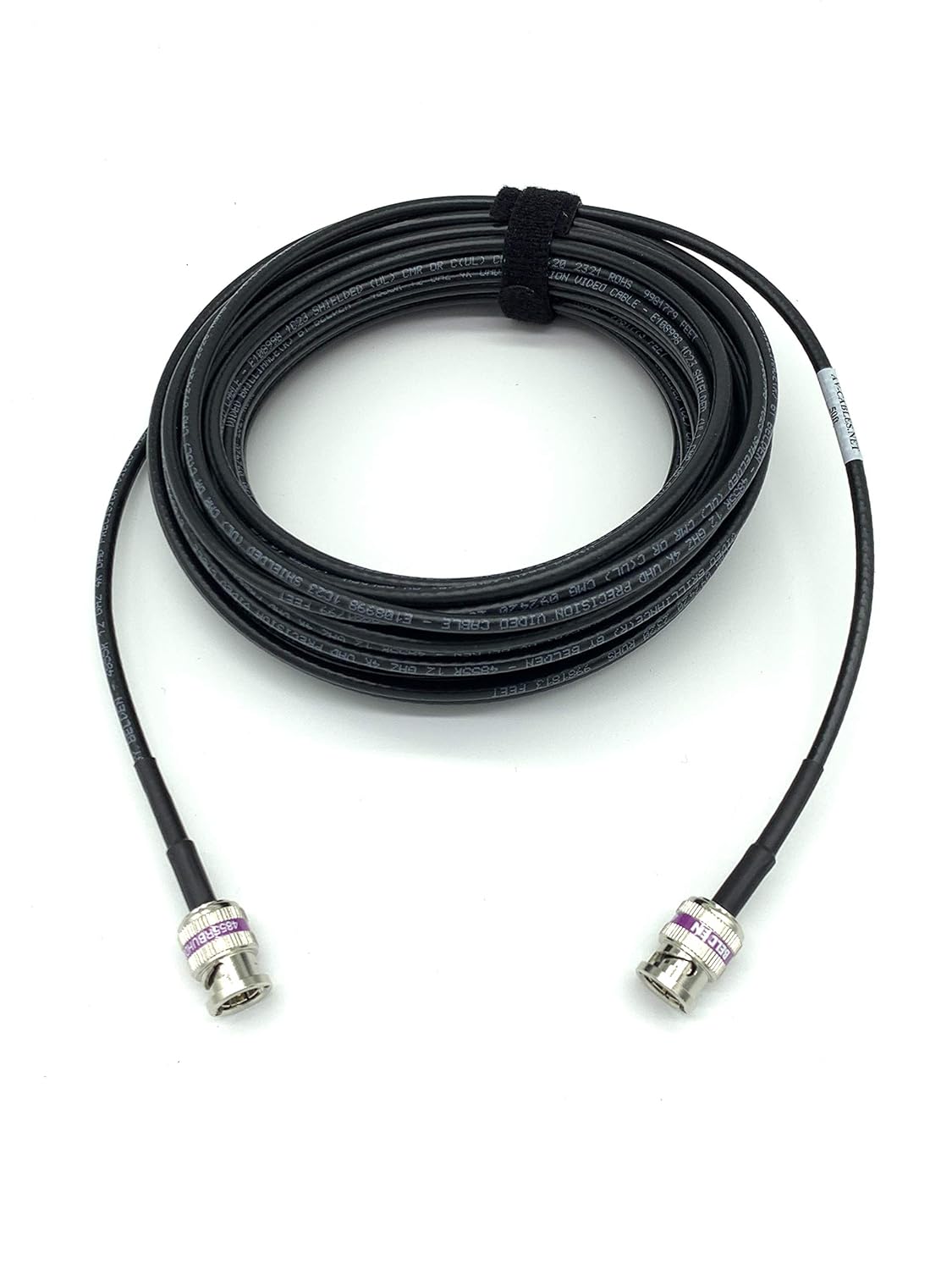12G 4K HD SDI BNC - BNC Cable 150ft Green Z1994