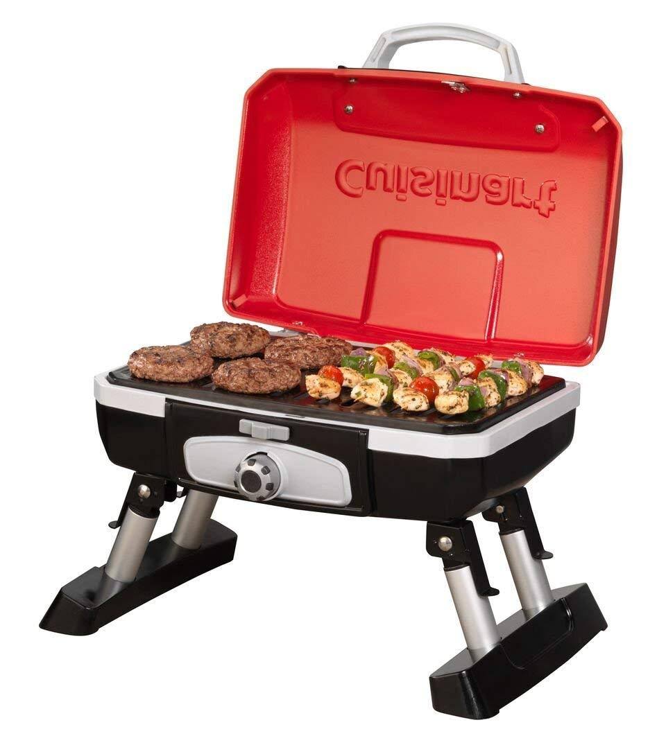 Portable Tabletop Gas Grill Red R704