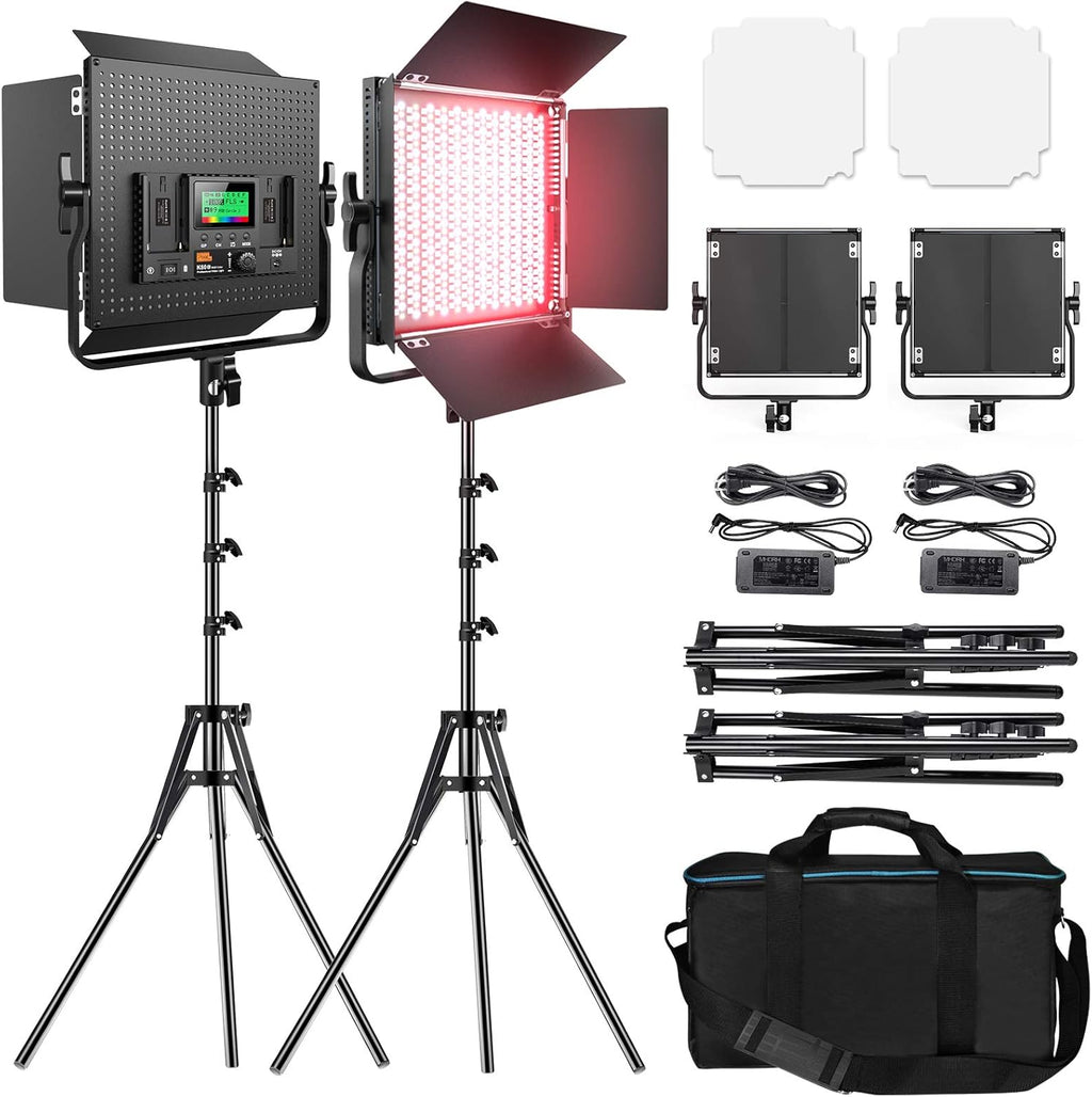 552PCS LED Video Light Panel 2 Packs E882