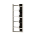 Modern Bookcase White/Black M51756