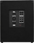 Pair of Powered PA 18 Subwoofer Speaker Cabinets T173