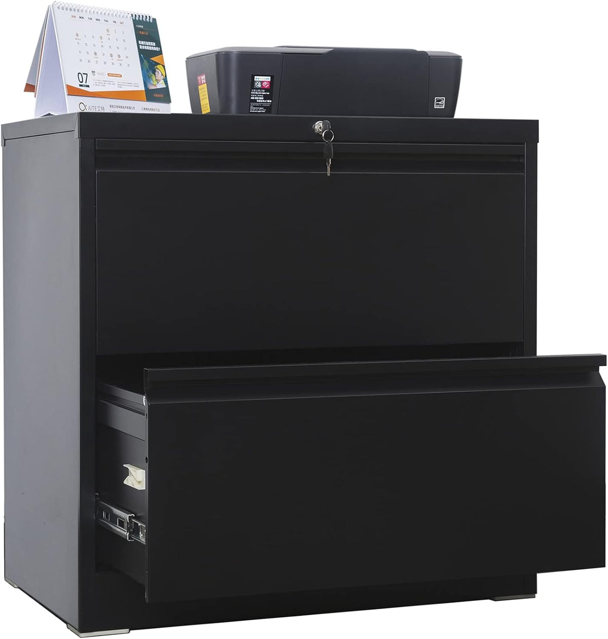 4 Drawer Steel Lateral File Cabinet with Letter/Legal A4 Size P166384