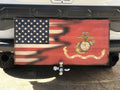 Wooden American Flag Z83307