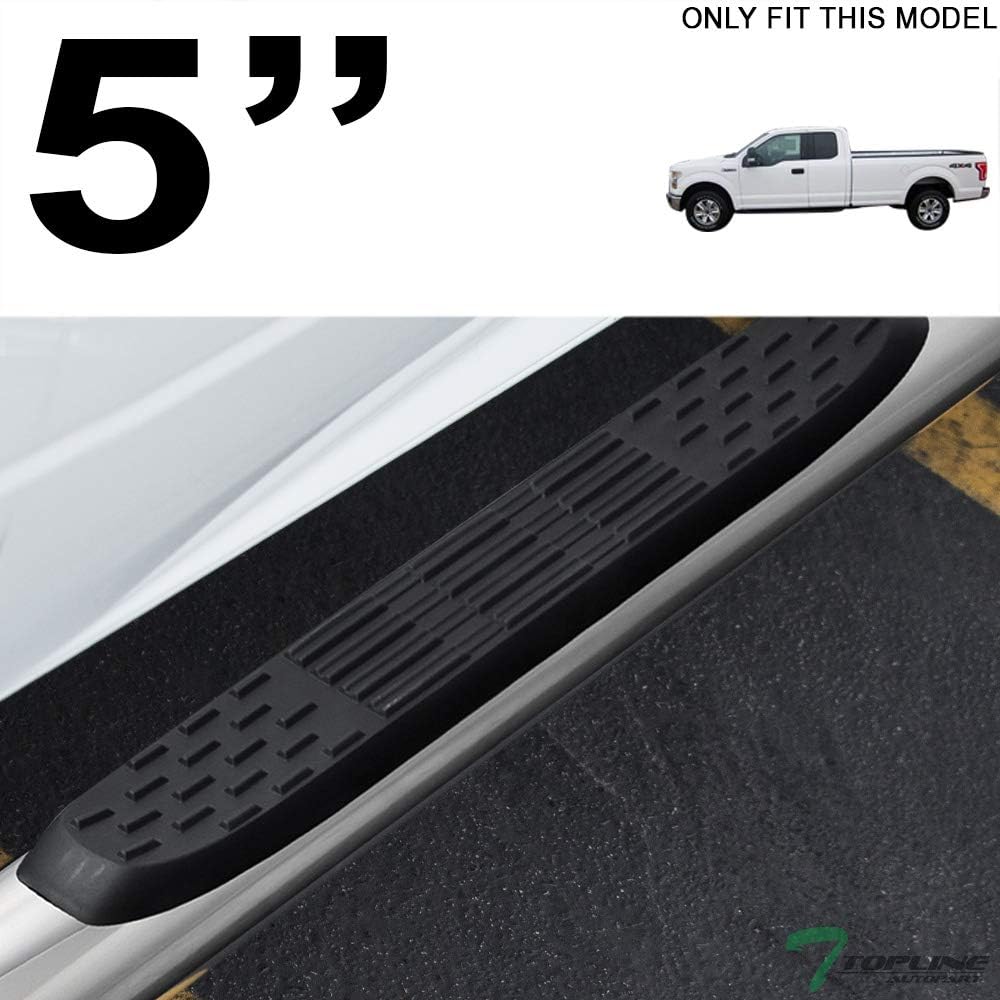 5 Oval Polished Stainless Steel Side Step Nerf Bars Running Boards Z132