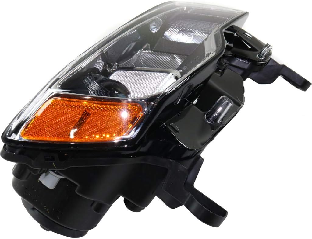 Jeep Grand Cherokee Passenger Side Chrome Halogen Headlight Assembly X869