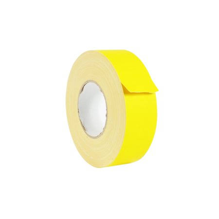 Yellow Gaffer Tape 4 in. x 60 Yards Pack of 12 D4741
