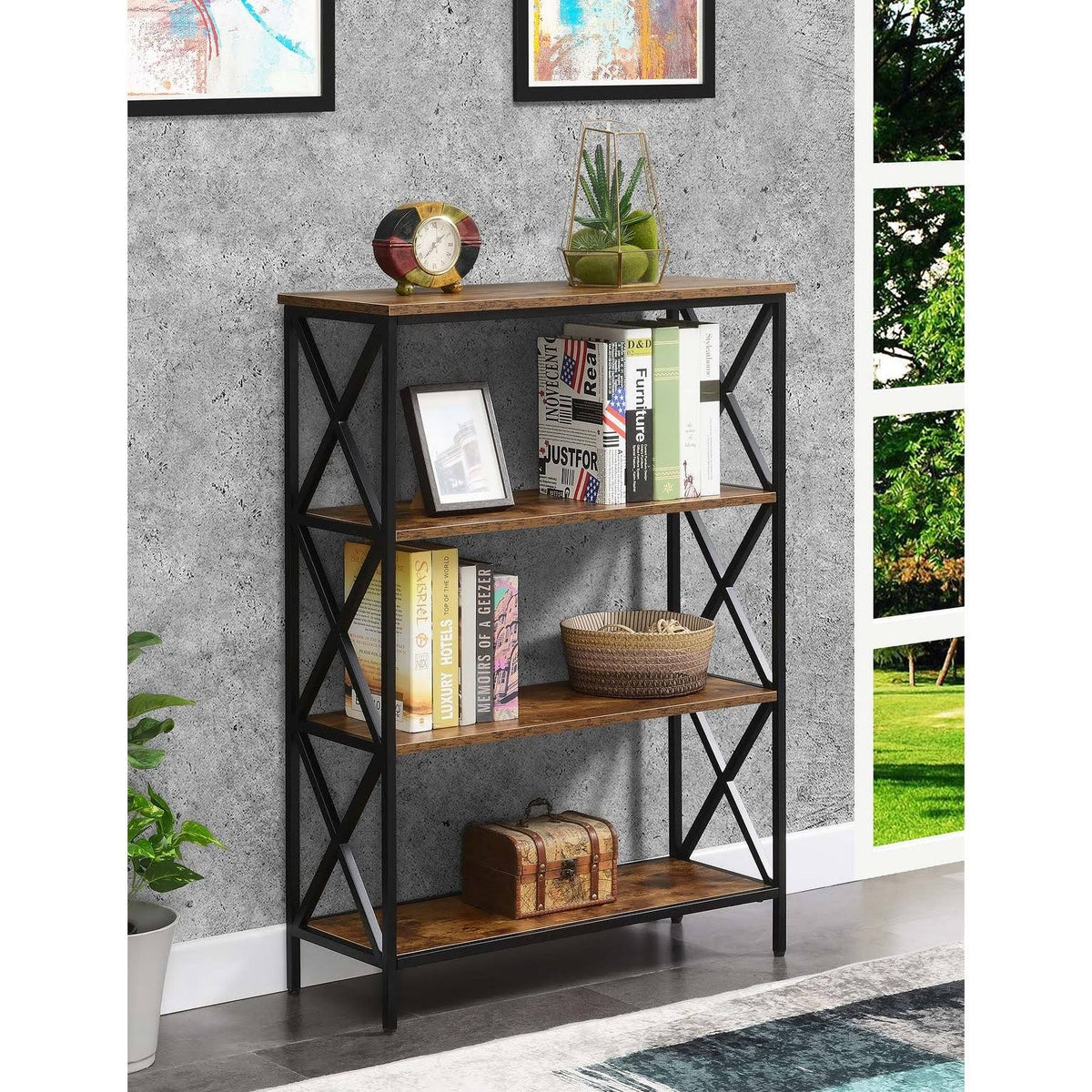 4 Tier Bookcase A301