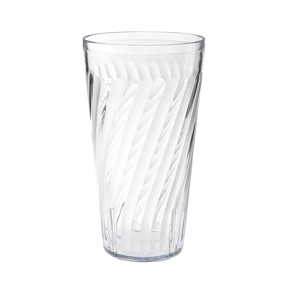Clear 32 oz Reusable Plastic Tumblers 36 Packs B7557