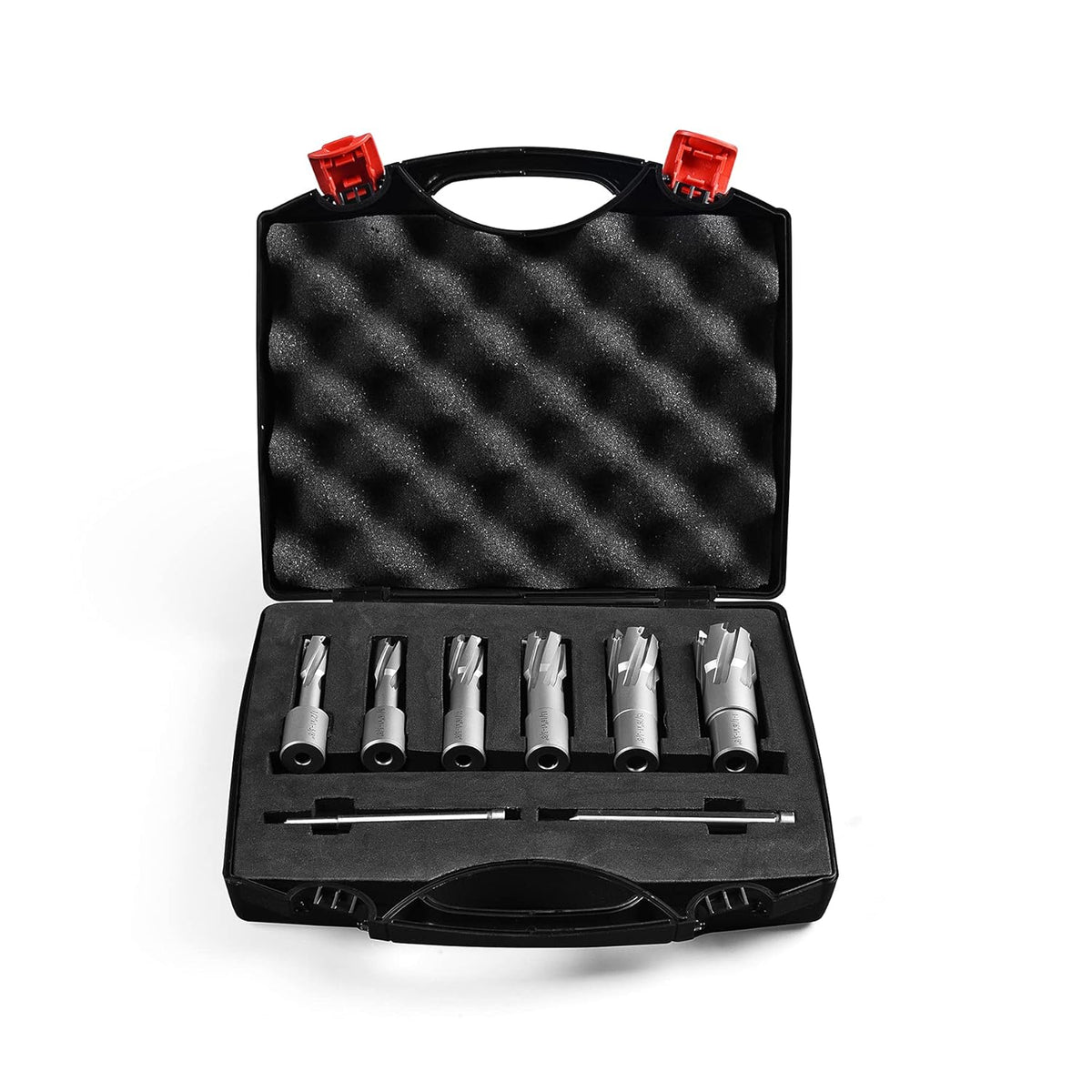 Carbide Annular Cutter Set 8pcs 3/4 Inch Weldon Shank T255886