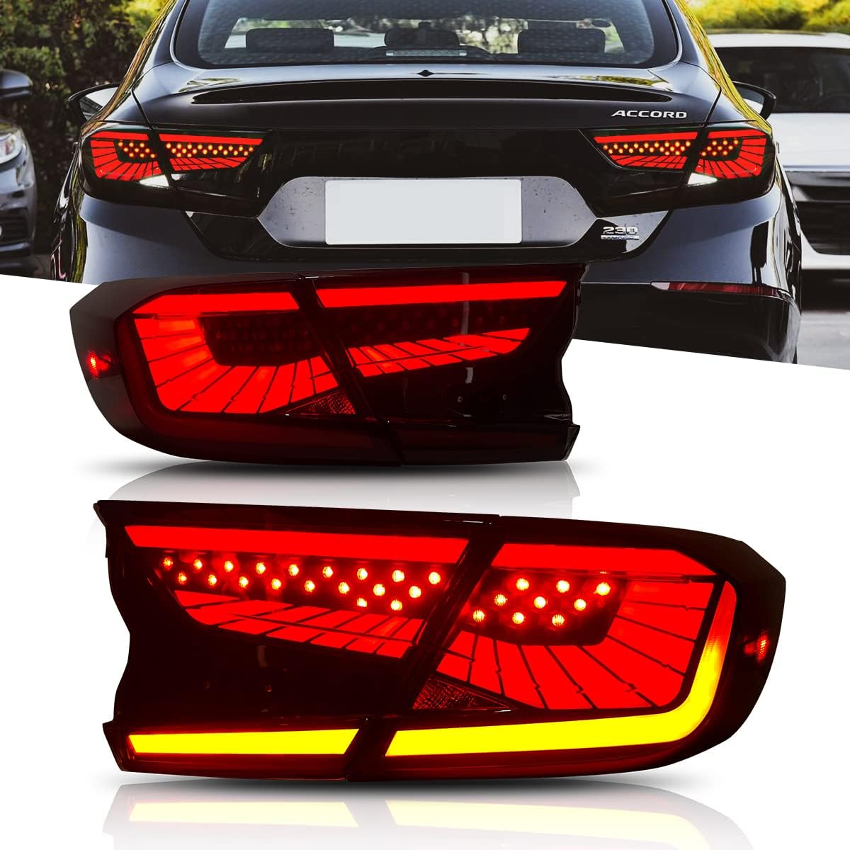 Smoke LED Tail Lights Assembly O953370