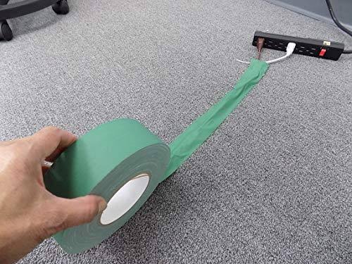 Yellow Gaffer Tape 4 in. x 60 Yards Pack of 12 D4741