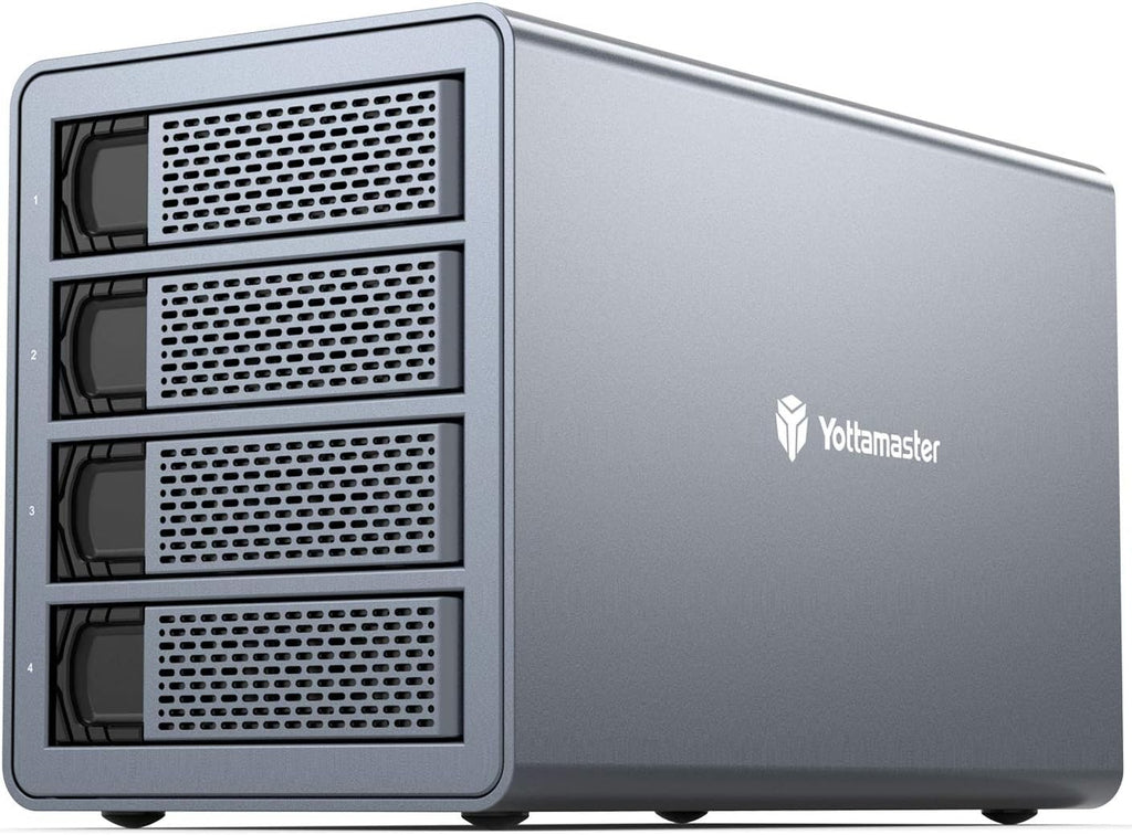 4 Bay Aluminum Alloy 2.5/3.5 Hard Drive Enclosure Q285617