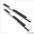 5 Oval Polished Stainless Steel Side Step Nerf Bars Running Boards Z132