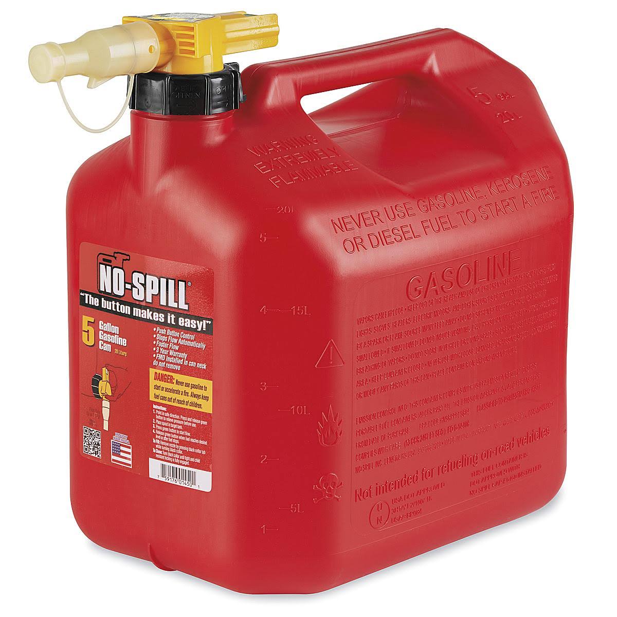 5 Gallon Plastic Gas Can B7465